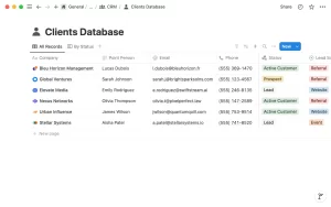 Notion Notion CRM outil